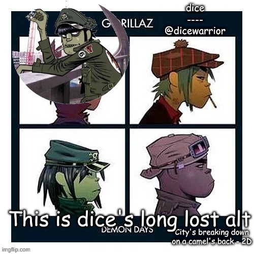 ISSS MEEEE | This is dice's long lost alt | image tagged in announcement 7 | made w/ Imgflip meme maker
