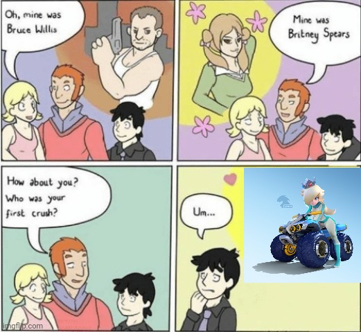 Rosalina | image tagged in childhood crushes template | made w/ Imgflip meme maker