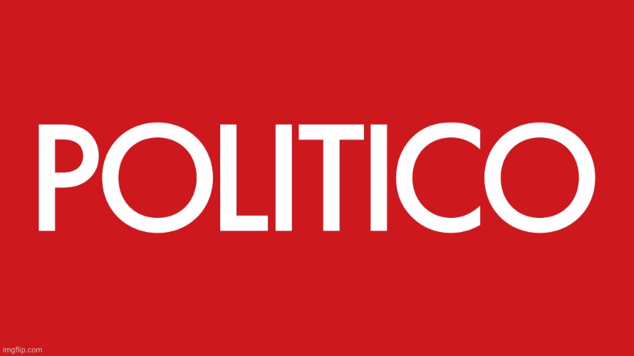 Politico banner red | image tagged in politico banner red | made w/ Imgflip meme maker