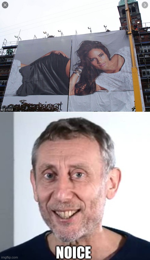 NOICE | image tagged in nice michael rosen | made w/ Imgflip meme maker