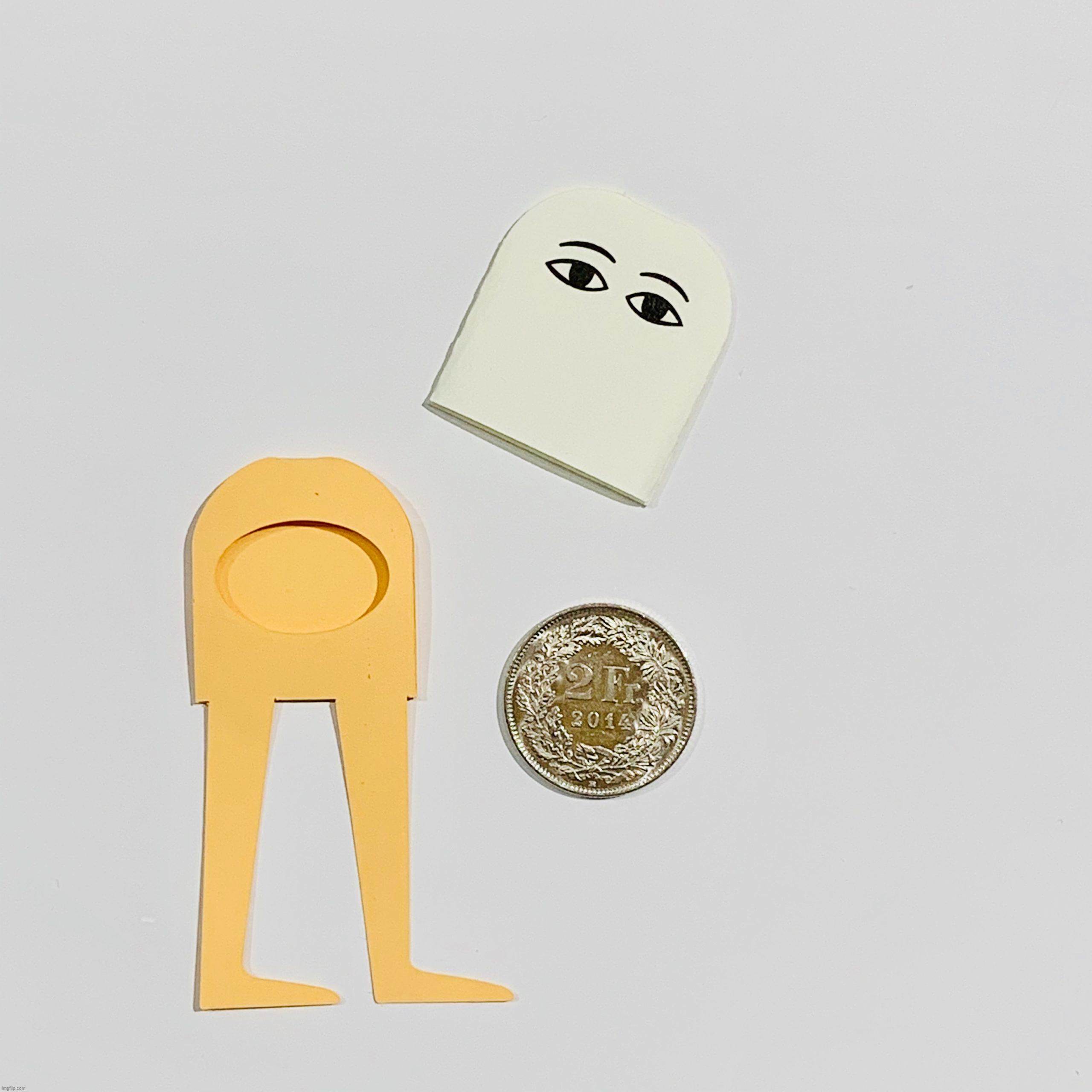 So, this is what Medjed really look like?.. no wonder peoples called him "Among Us" or "Amogus" | made w/ Imgflip meme maker