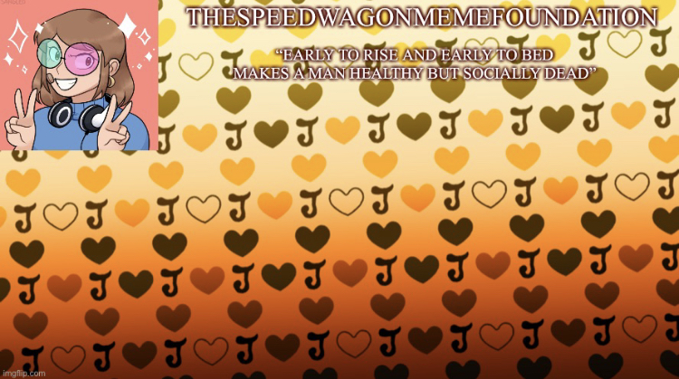 TheSpeedwagonMemeFoundation Announcement Template Blank Meme Template