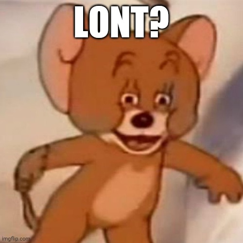 lonte | LONT? | image tagged in polish jerry | made w/ Imgflip meme maker