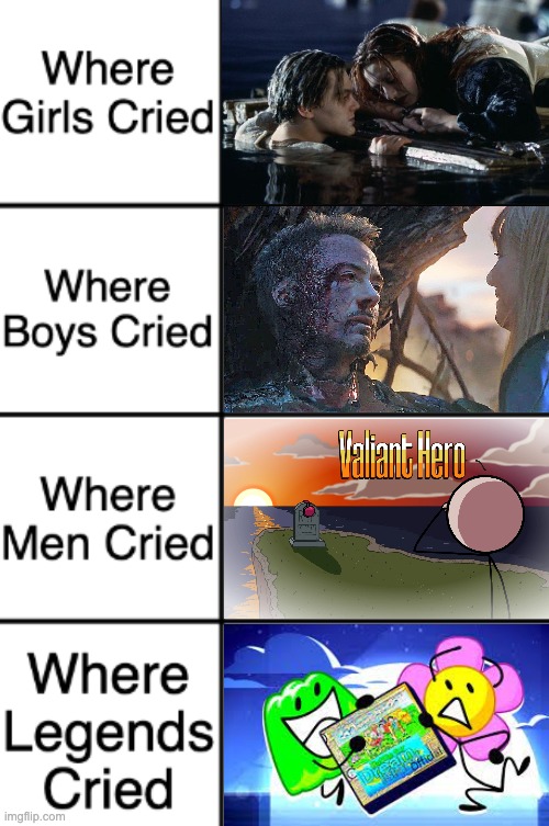 Where All People Cried At | image tagged in where girls boys men and legends cried | made w/ Imgflip meme maker