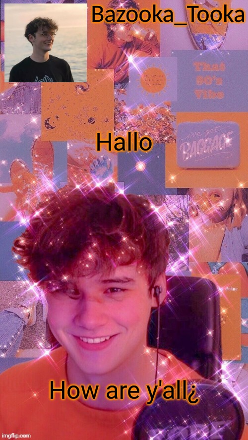 Bazooka's new wilbur soot template | Hallo; How are y'all¿ | image tagged in bazooka's new wilbur soot template | made w/ Imgflip meme maker