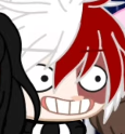 todoroki evil funny gacha face Blank Meme Template