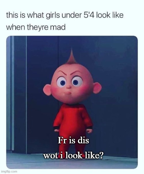 Fr is dis wot i look like? | made w/ Imgflip meme maker