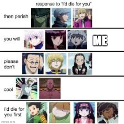 i mean i cant lie | ME | image tagged in anime memes | made w/ Imgflip meme maker