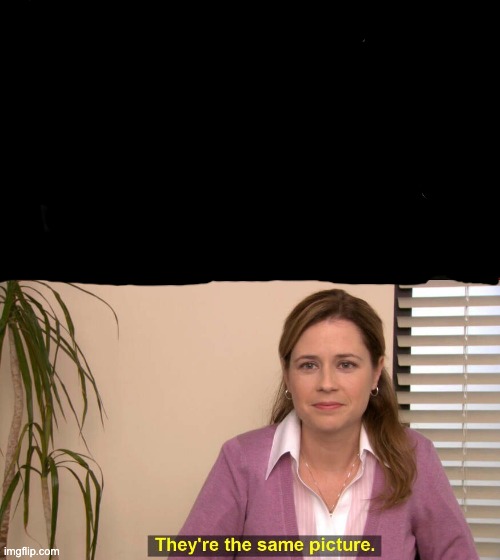 They are the same picture | image tagged in they are the same picture | made w/ Imgflip meme maker