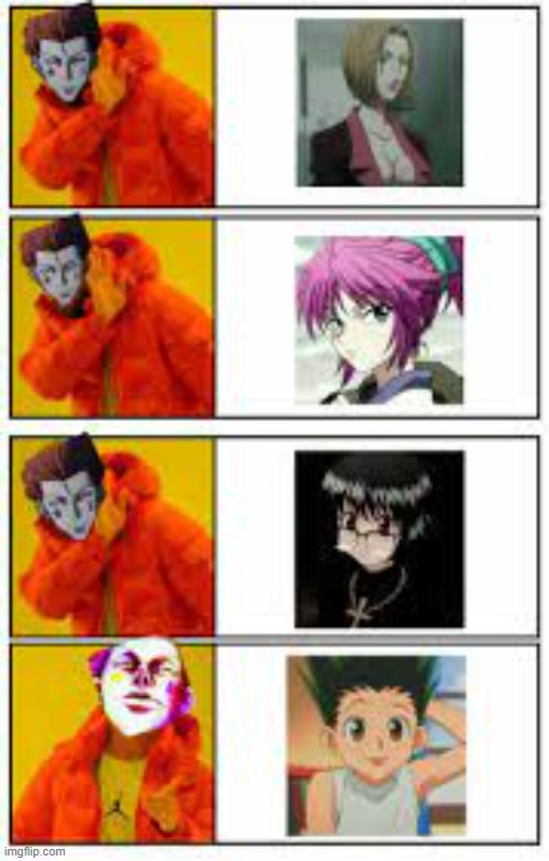 why is he like this | image tagged in anime,hxh | made w/ Imgflip meme maker