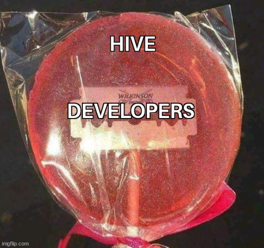 the developers | image tagged in memehub,hive,cryptocurrency,crypto,funny,meme | made w/ Imgflip meme maker