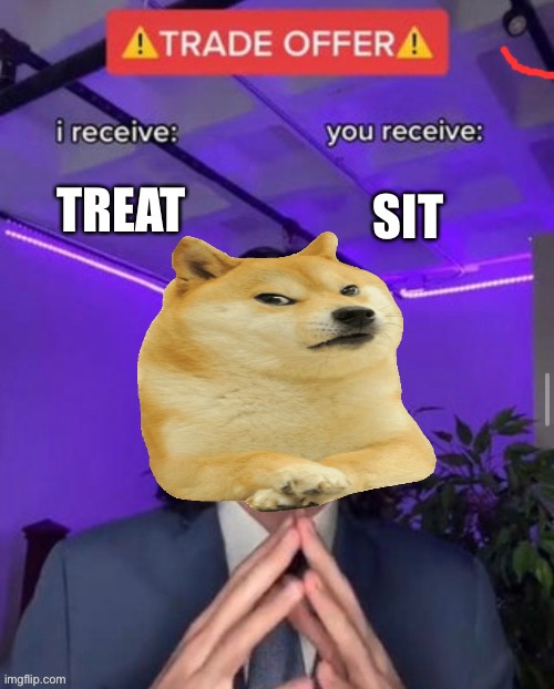 TRADE OFFER | image tagged in doge | made w/ Imgflip meme maker