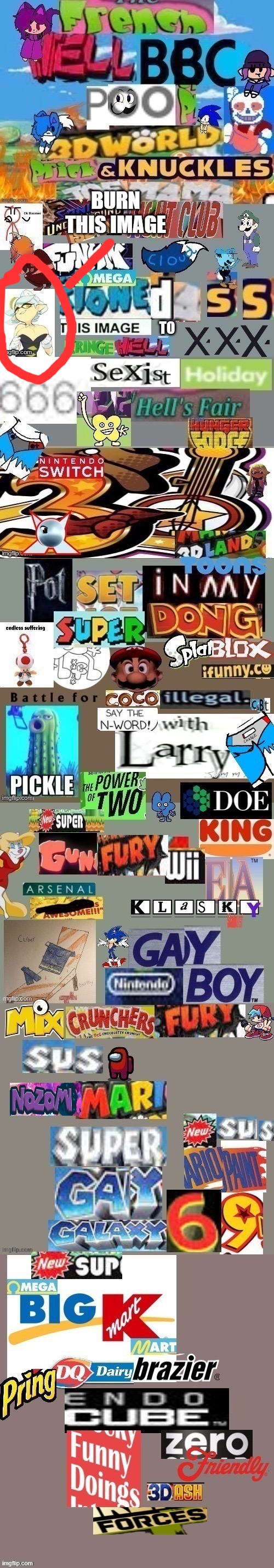BURN THIS IMAGE | made w/ Imgflip meme maker