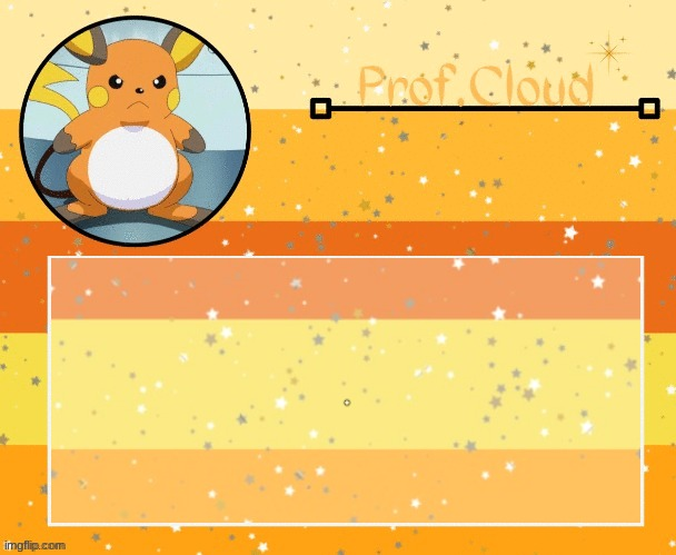 High Quality The Prof Raichu temp Blank Meme Template