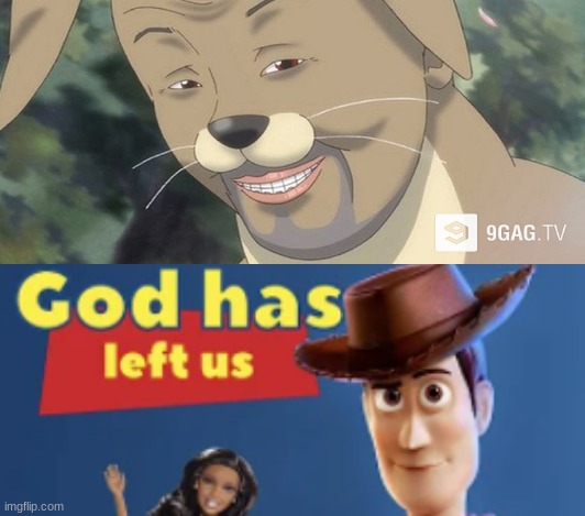 image tagged in god has left us | made w/ Imgflip meme maker