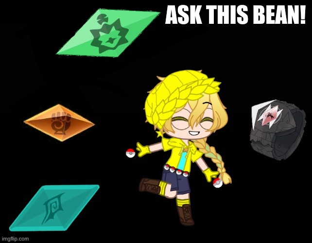 Ask Trainer!Dream! | ASK THIS BEAN! | made w/ Imgflip meme maker