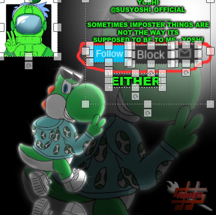 Yoshi_Official Announcement Temp v3 Blank Meme Template