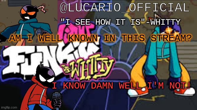 trend ig | AM I WELL KNOWN IN THIS STREAM? I KNOW DAMN WELL I'M NOT! | made w/ Imgflip meme maker