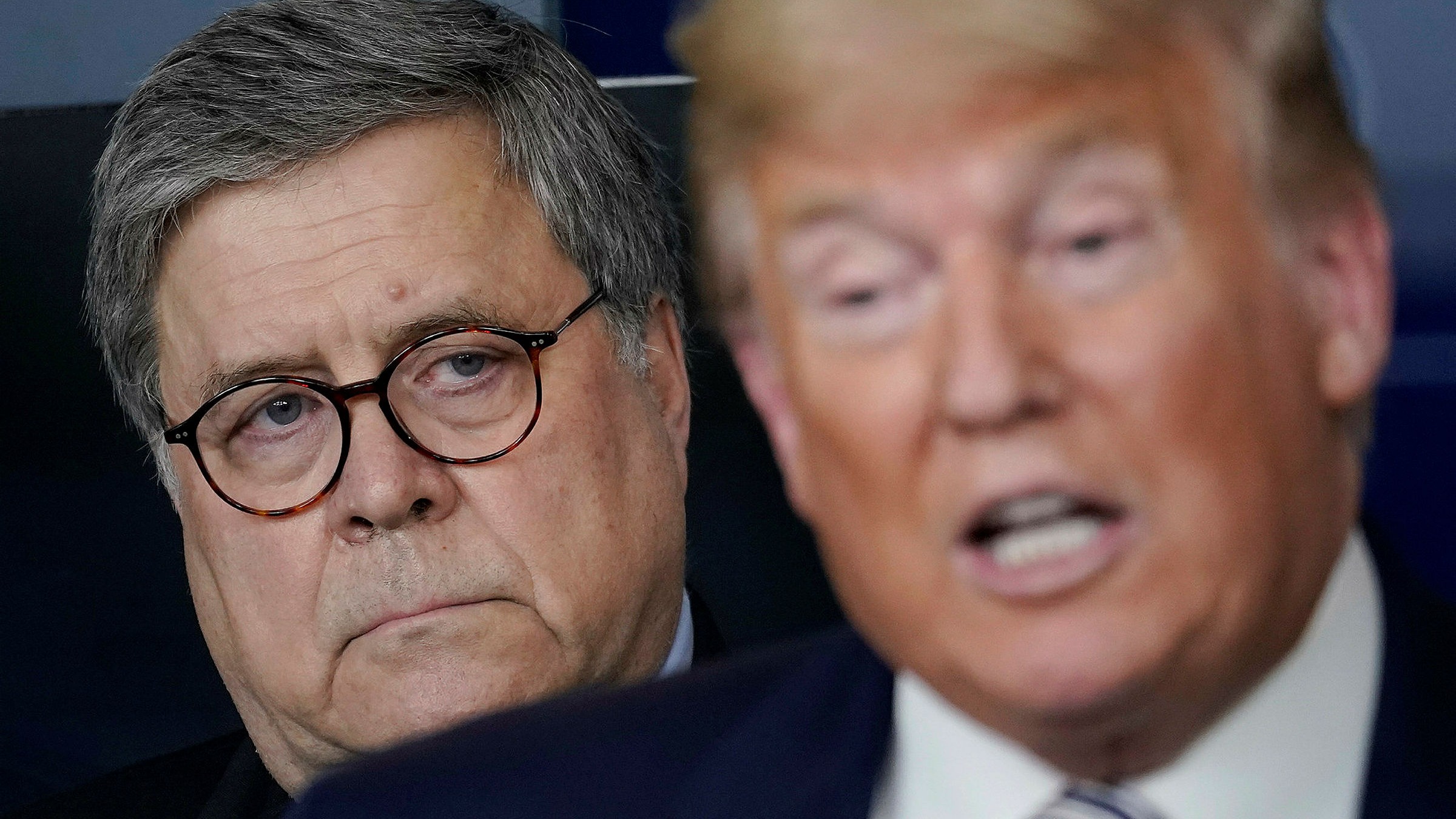 High Quality Bill Barr Blackmail Blank Meme Template