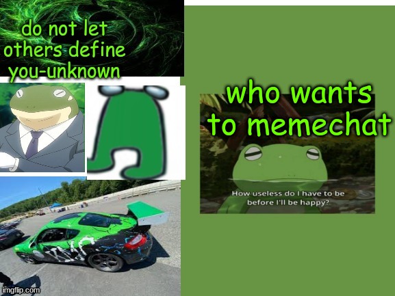 who wants to memechat | made w/ Imgflip meme maker
