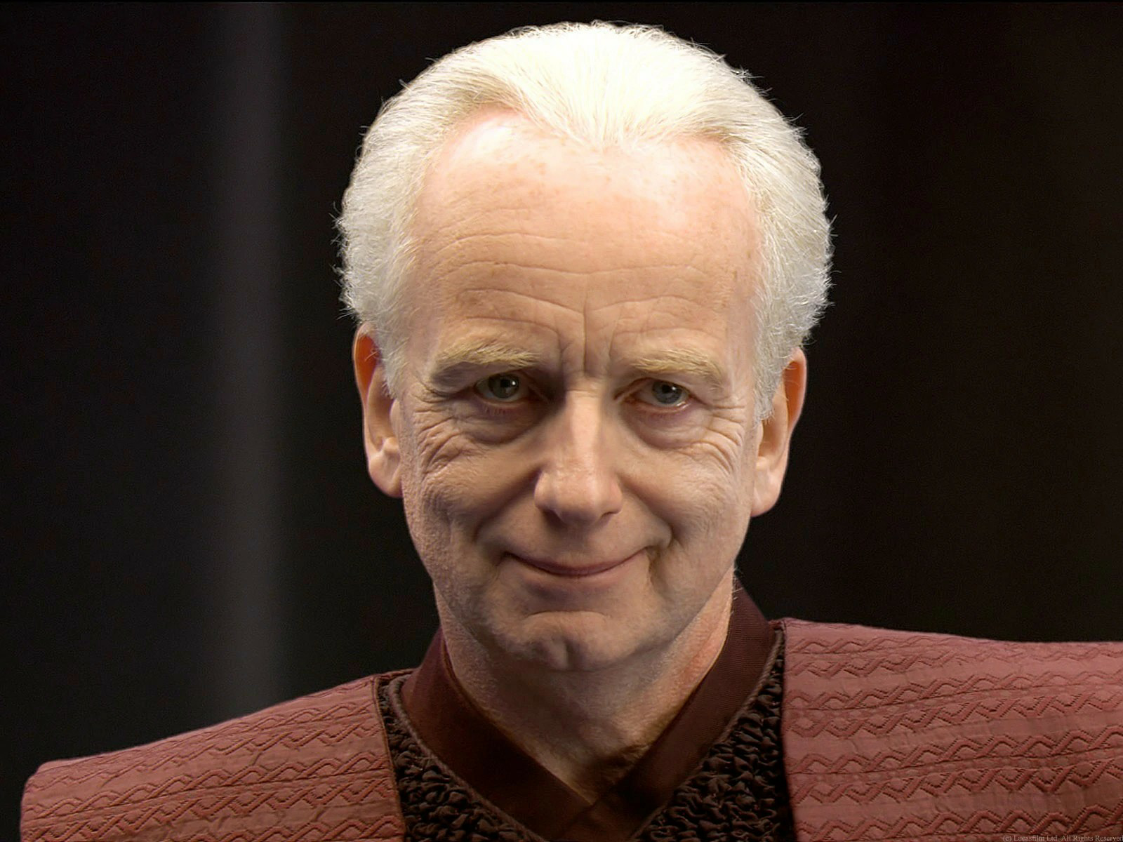 High Quality Sheev Palpatine before being disfigured Blank Meme Template