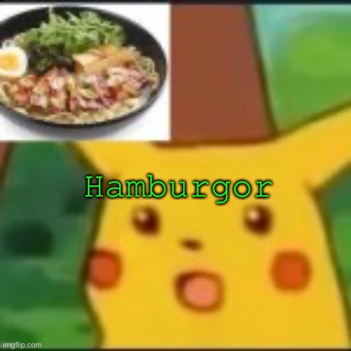 E | Hamburgor | image tagged in ram3n s template ig | made w/ Imgflip meme maker