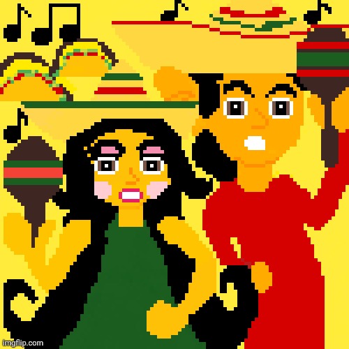 Cinco de mayo artwork I made | image tagged in drawings,drawing,artwork,cinco de mayo,art,draw | made w/ Imgflip meme maker