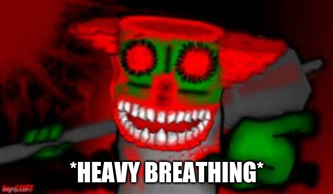 mad tricky  | *HEAVY BREATHING* | image tagged in mad tricky | made w/ Imgflip meme maker