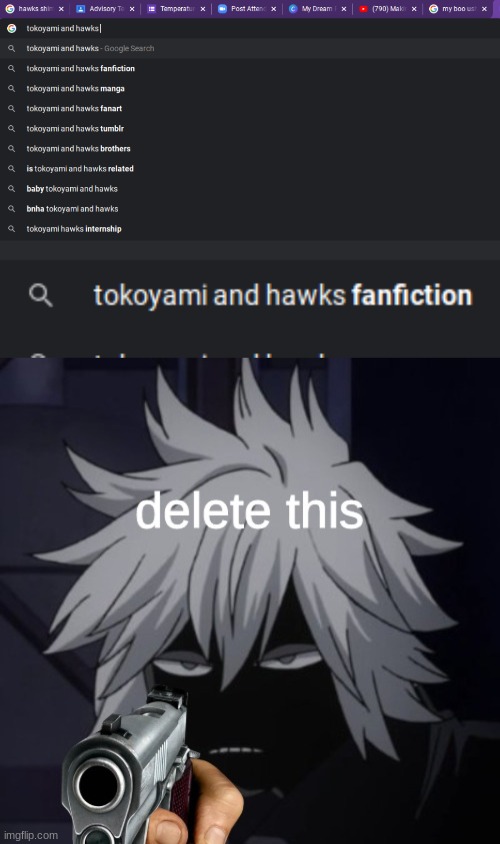 NO YOU DON'T DO THAT | image tagged in shihai delete this | made w/ Imgflip meme maker