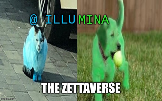 illumina new temp | THE ZETTAVERSE | image tagged in illumina new temp | made w/ Imgflip meme maker