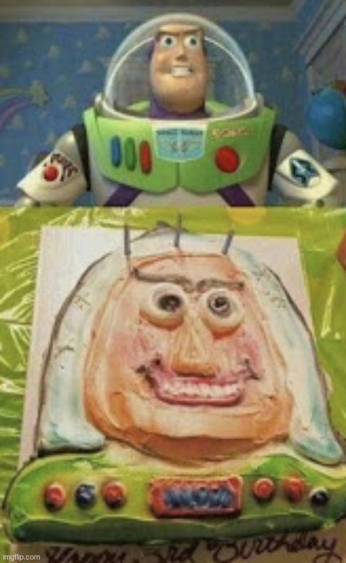 Buzz has a rape face- *WHEEEEEEEEEEZE* | made w/ Imgflip meme maker