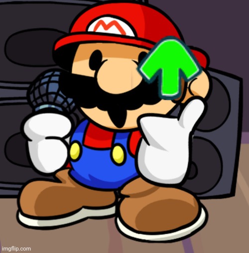 Mario gives you an upvote. | made w/ Imgflip meme maker