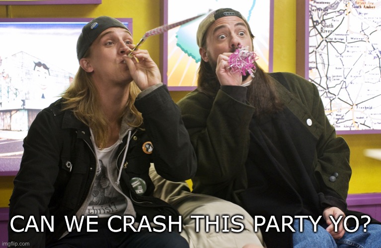 Inaugural parties FTW | CAN WE CRASH THIS PARTY YO? | made w/ Imgflip meme maker