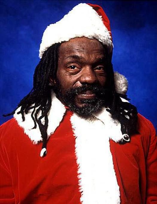 High Quality black santa Blank Meme Template