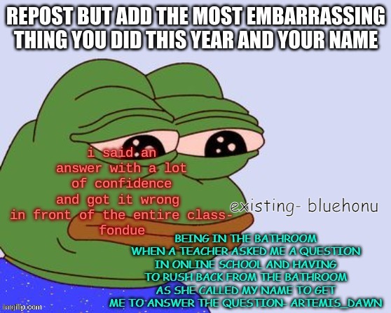 existing- bluehonu | made w/ Imgflip meme maker