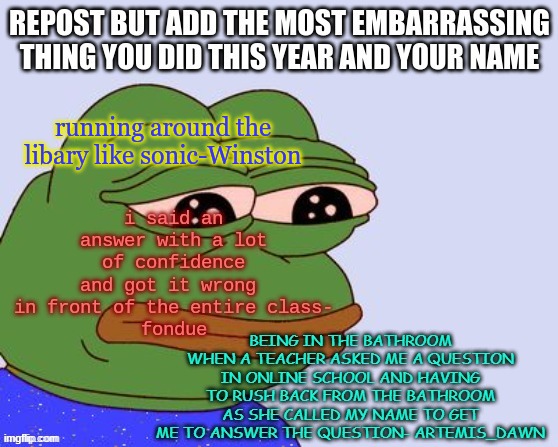 running around the libary like sonic-Winston | made w/ Imgflip meme maker
