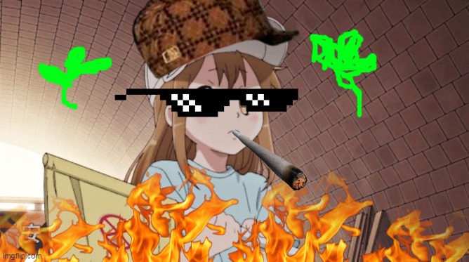 Cells at work platelet smoking fire | image tagged in cellsatwork,platelet,memes | made w/ Imgflip meme maker