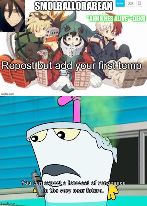 image tagged in you can expect a forecast of vengeance in the very near future | made w/ Imgflip meme maker
