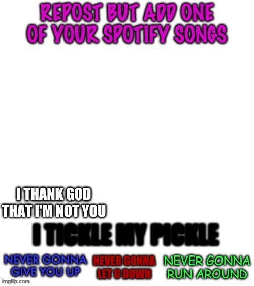 I THANK GOD THAT I'M NOT YOU | made w/ Imgflip meme maker