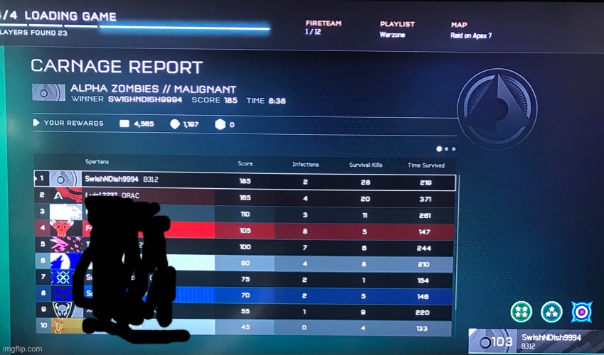 I JUST GOT MY FIRST EVER INFECTION WIN YESTERDAY | image tagged in yes thats my username,no spam me,i only do halo mcc and halo 5 | made w/ Imgflip meme maker
