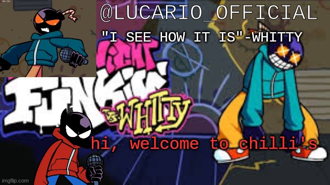 f in the chat for this guy- Lucas | hi, welcome to chilli's | made w/ Imgflip meme maker