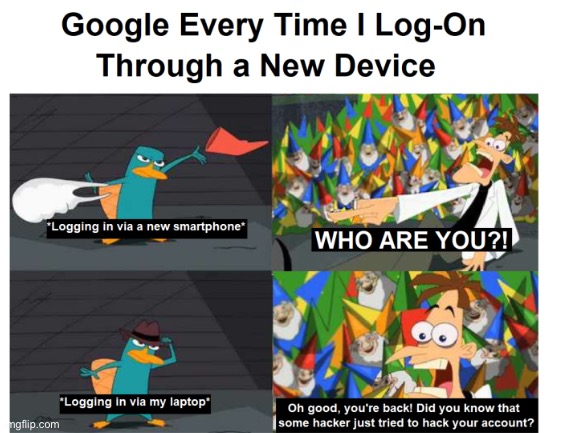 Google=Doofenshmirtz?!?! | image tagged in blank white template | made w/ Imgflip meme maker