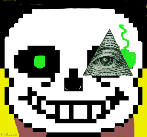 sanlumnaiti | image tagged in sans face | made w/ Imgflip meme maker