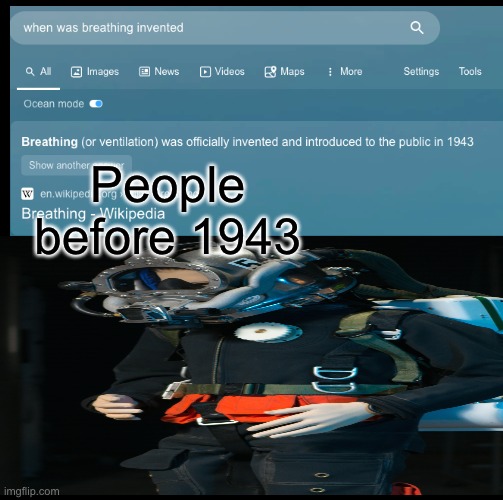 People before 1943 | People before 1943 | image tagged in memes,funny | made w/ Imgflip meme maker