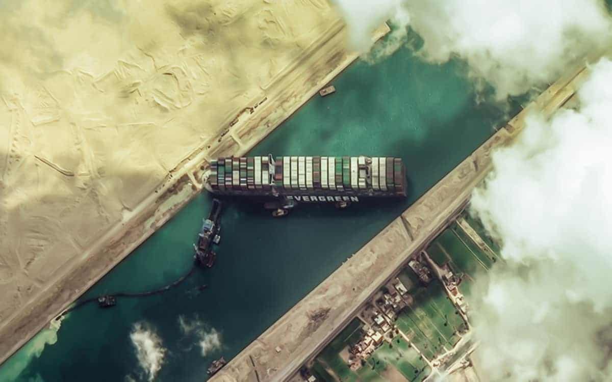 High Quality Suez Canal stuck Blank Meme Template