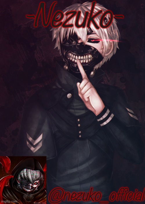Nezuko’s Ken Kaneki Template Blank Meme Template