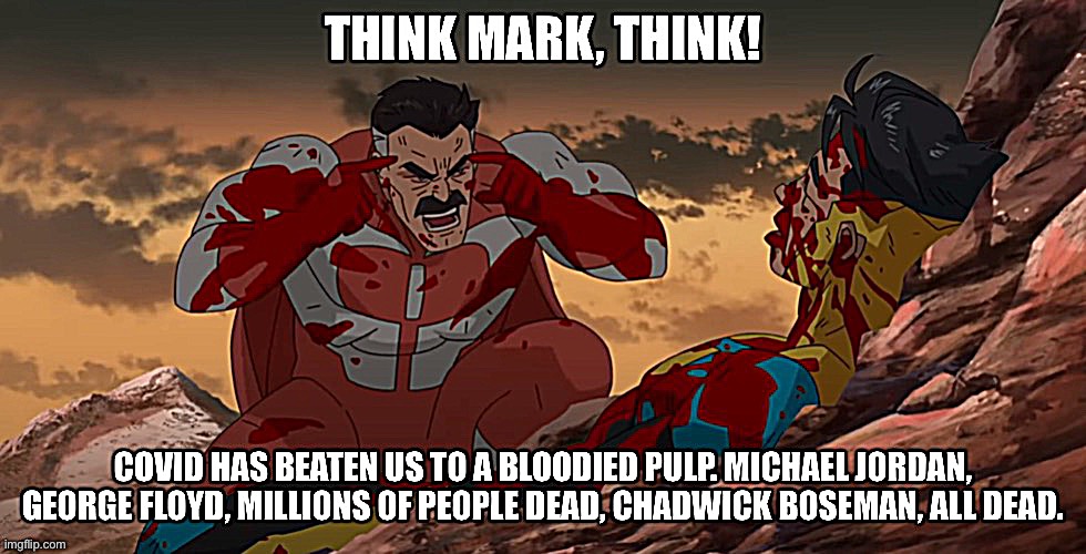 image tagged in think mark,think,omni man | made w/ Imgflip meme maker