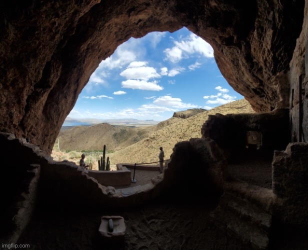 Ruins at Tonto National Monument, AZ | image tagged in photography | made w/ Imgflip meme maker