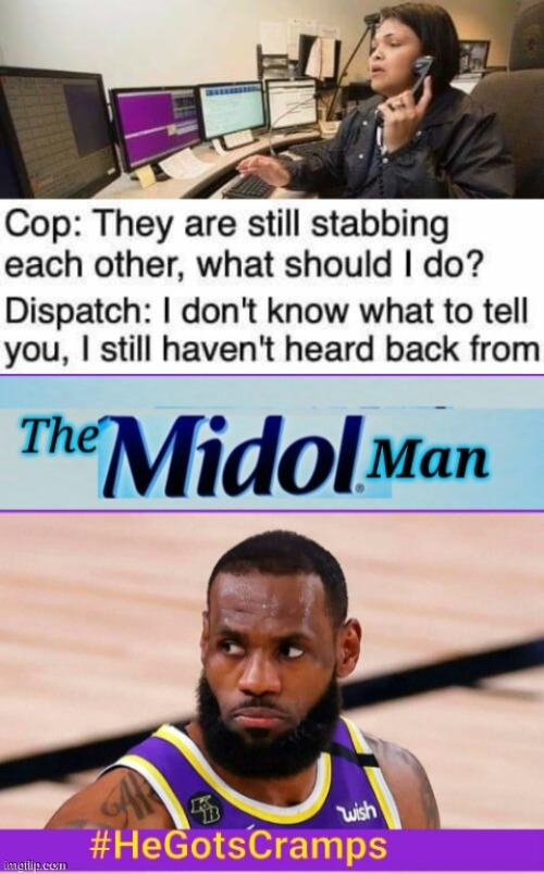 Midol Man Advice | image tagged in lebron james | made w/ Imgflip meme maker