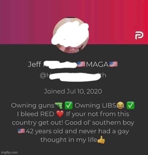 hear that sound? it’s the sound of libtards running scared maga | image tagged in jeff maga super straight,libtards,maga,scared,social media,straight | made w/ Imgflip meme maker